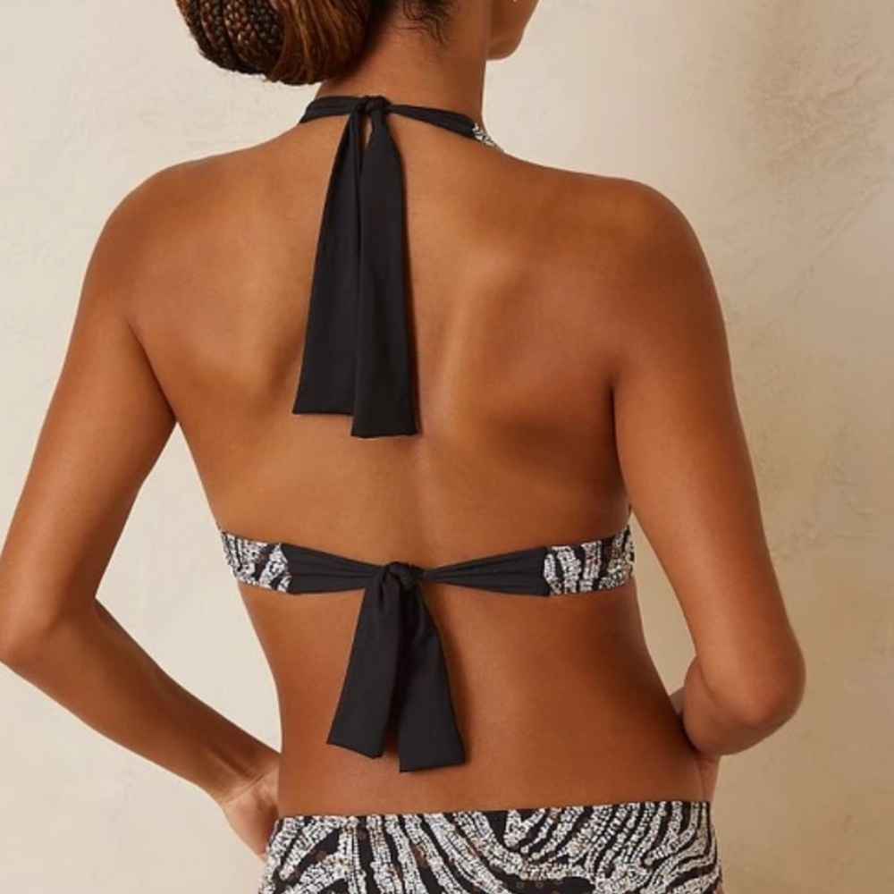 Tommy Bahama Playa Brava Reversible Halter Bikini Top - Picture 3 of 11